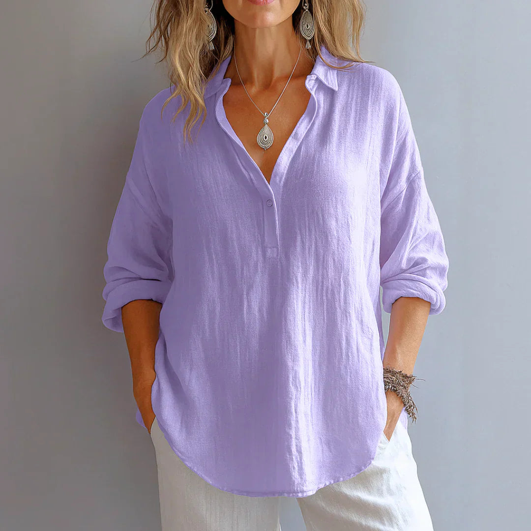 Amara™  | Elegant Flow Blouse