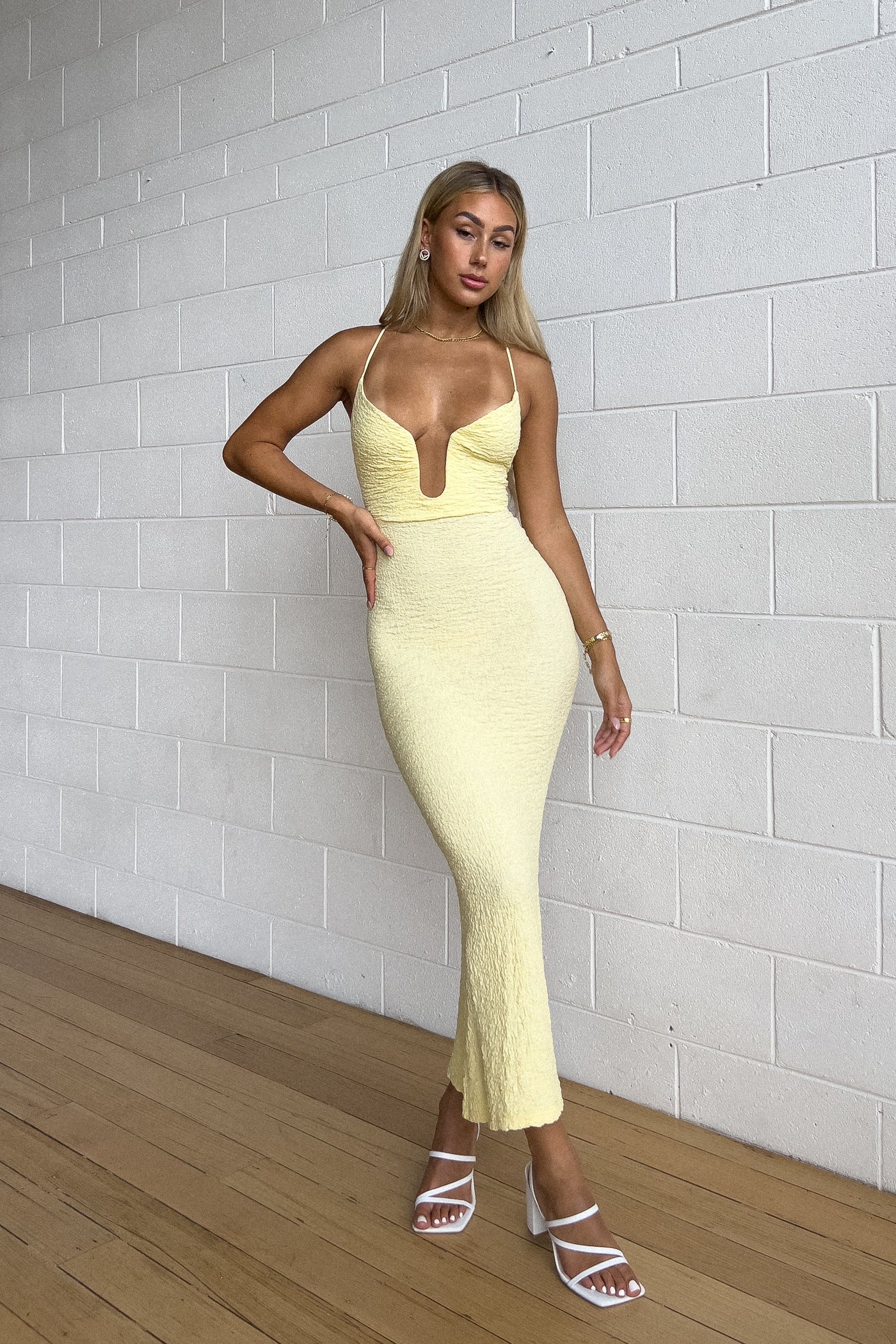 Janelle - Stunning Cut-out Midi Dress