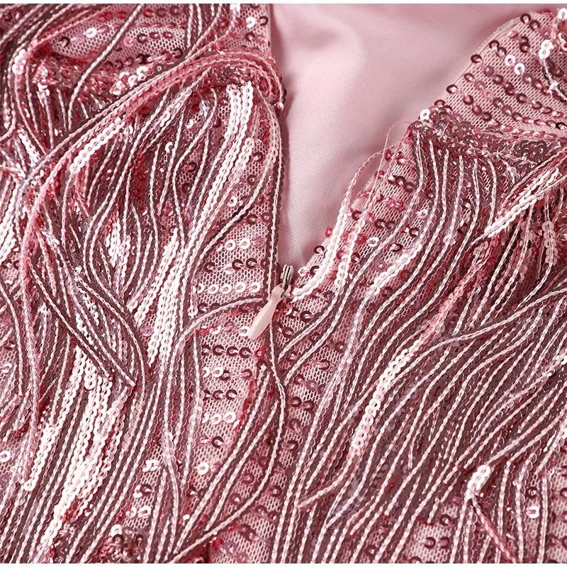 Doriana | Feather Mini Dress