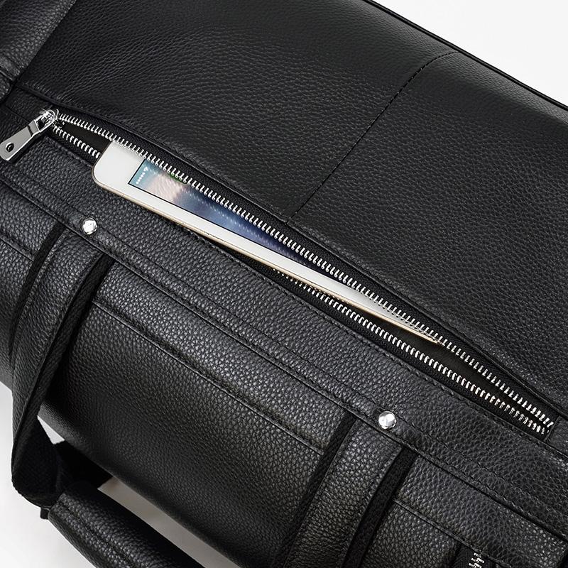 Carl - Black Travel Tote