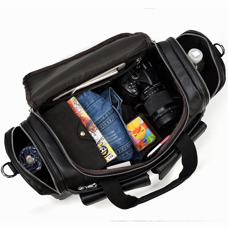 Carl - Black Travel Tote
