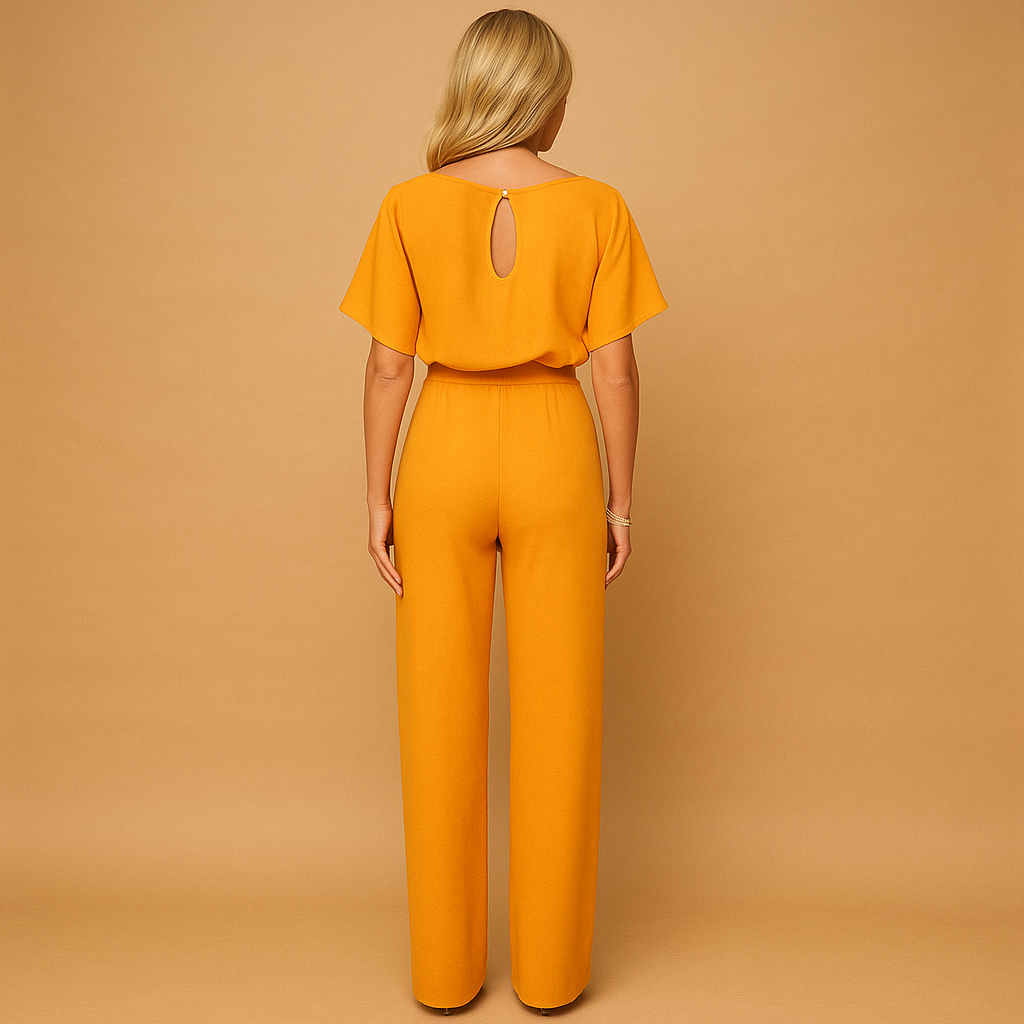 Tessa | Women's Tailored Jumpsuit with Elegant Lace Accents