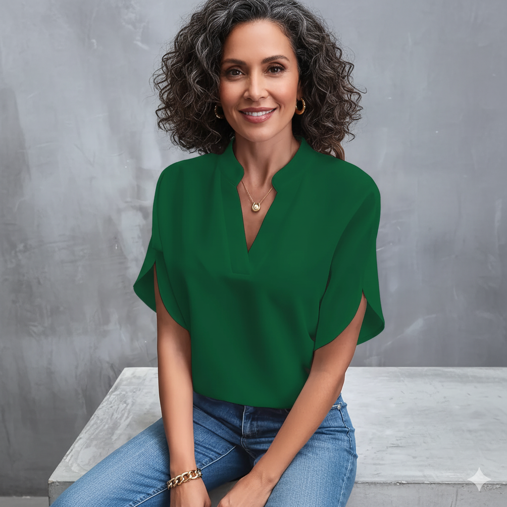 Sorrelia - Luxurious Elegant Blouse