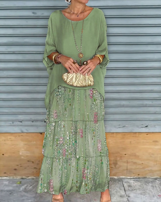 Alyssa - Layered Boho Elegance Dress
