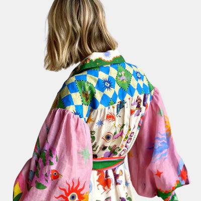 Delphina - Italian Maxi Dress