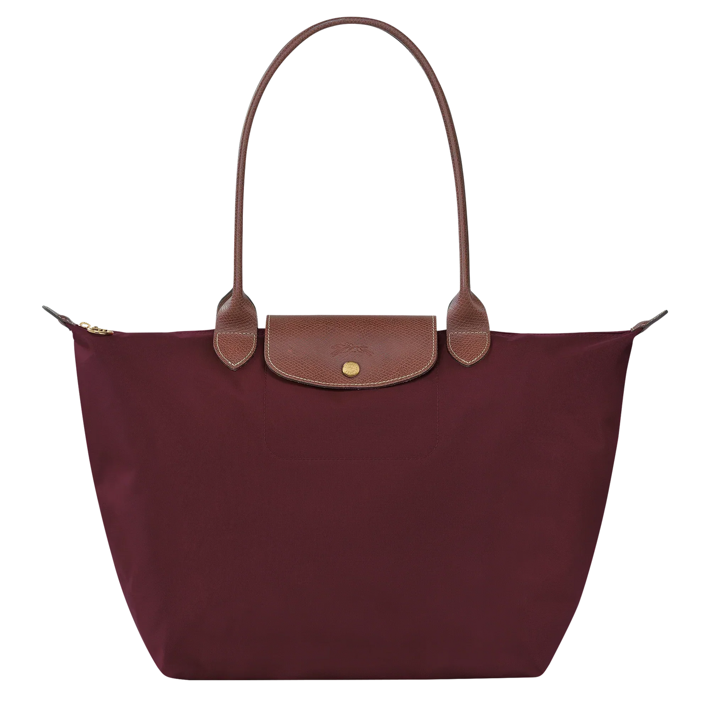 Longchamp - Large Le Pliage Tote, Burgundy