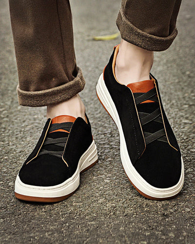 Earl - Suede Fashion Sneakers