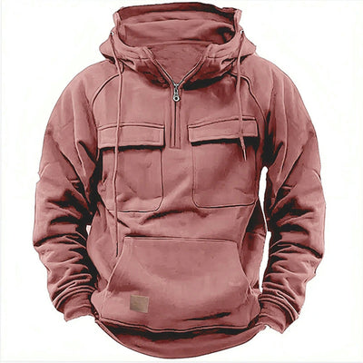 Stephen - Zip-Up Hooded Sweatshirt