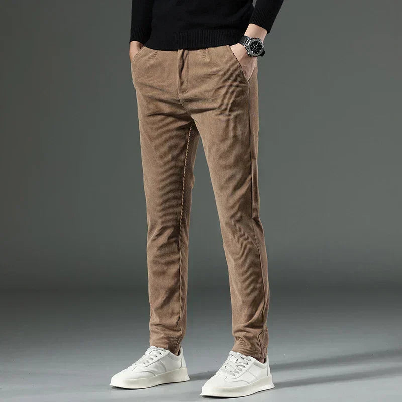 Ashley - Corduroy Casual Pants