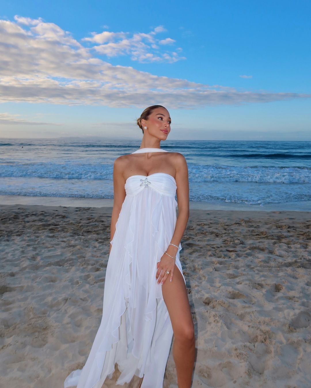 Dorine | Ruffle Maxi Dress