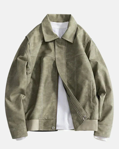 Duncan - Retro PU Jacket