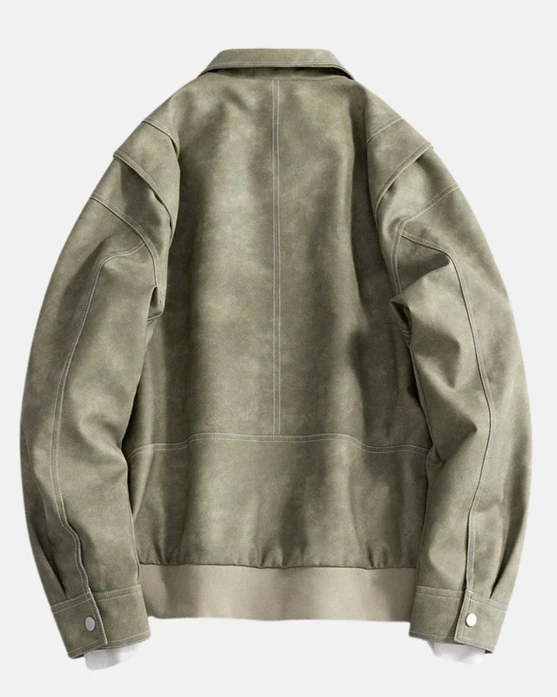 Duncan - Retro PU Jacket