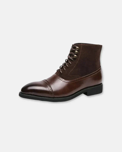 Barrett - Lace-Up Booties