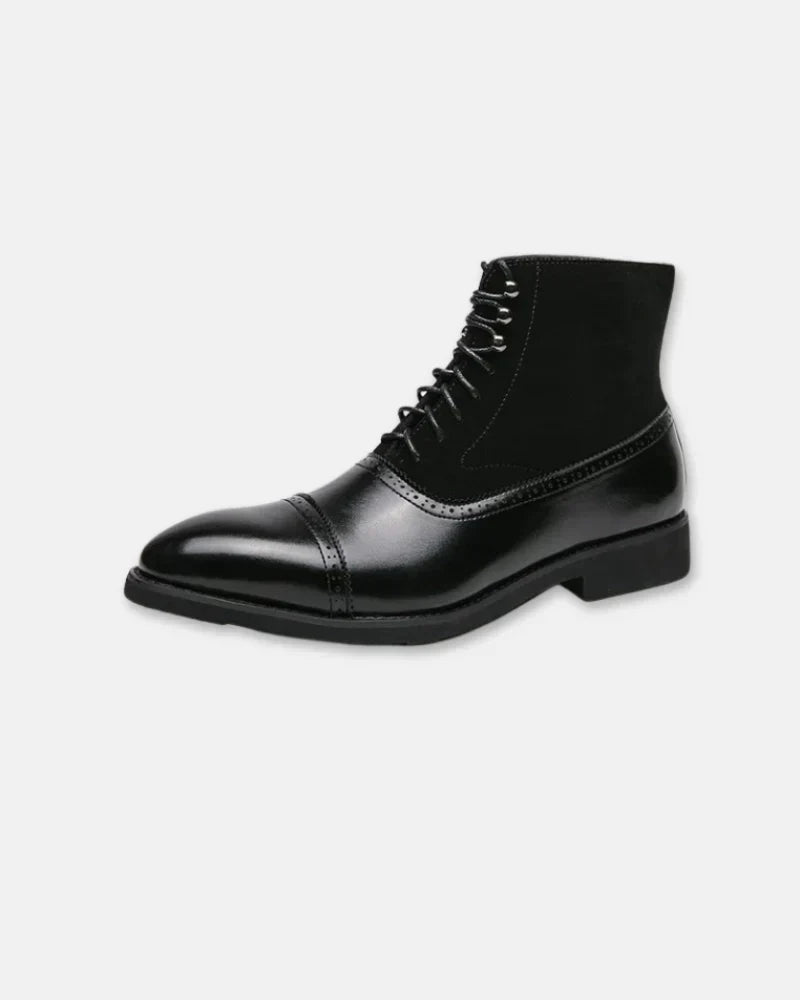 Barrett - Lace-Up Booties