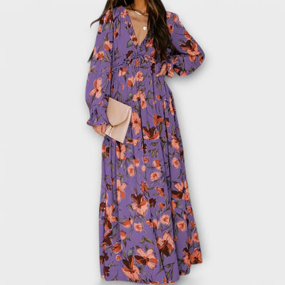 Rosalie | Elegant Floral Maxi Dress