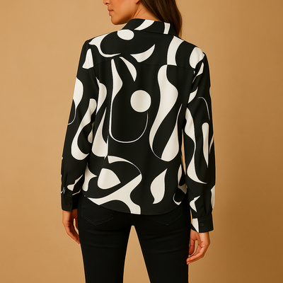 Elin | Stylish Printed Blouse for Women