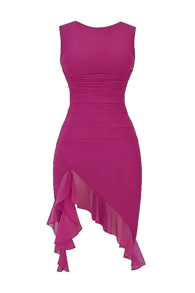 Charlotte | Ruffle Midi Dress