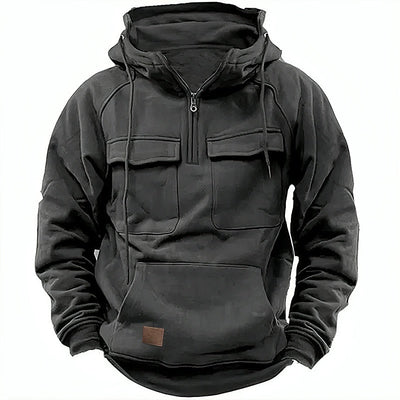 Stephen - Zip-Up Hooded Sweatshirt
