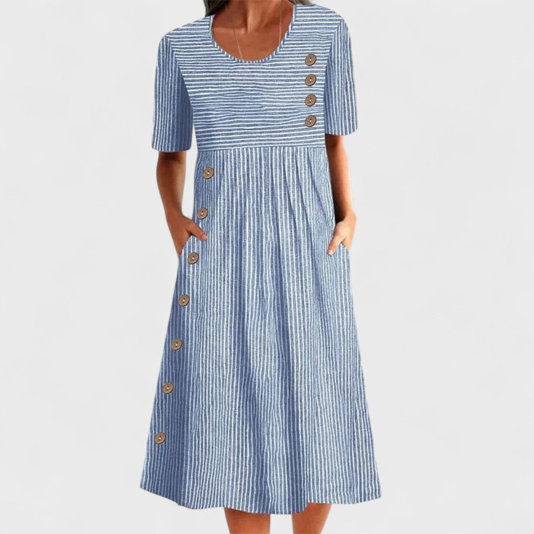 Sofia | Striped Dress