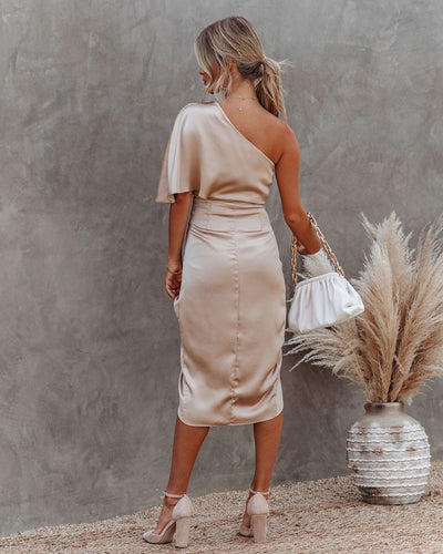 Kaelani | Chic Satin Dress