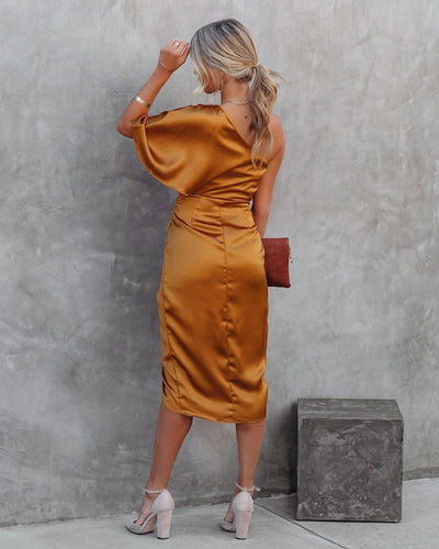 Kaelani | Chic Satin Dress