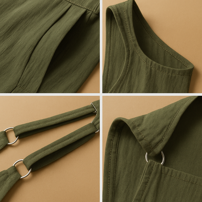 Elvira Women's Wide-Leg Lightweight Jumpsuit