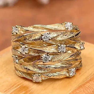 Gwendolyn - Vintage Golden Ring